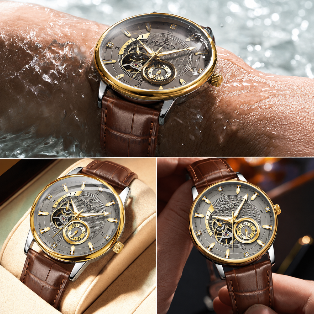 Louis Juelen Luxury Automatic(Tourbillion ) Premium Watch